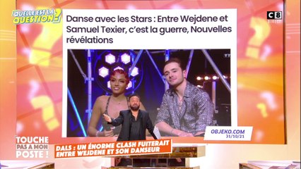 Wejdene se clashe avec son danseur dans Danse avec les stars !