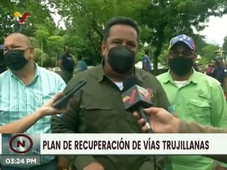 Trujillo | Continúa el plan de recuperación de vías en el Municipio Pampanito