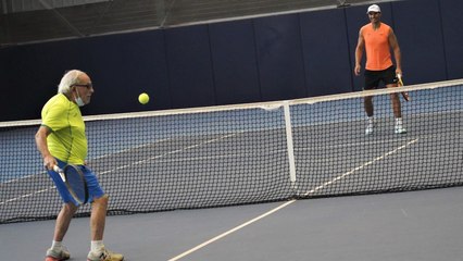 97-Year-Old Tennis Player Goes Head-To-Head With Rafael Nadal