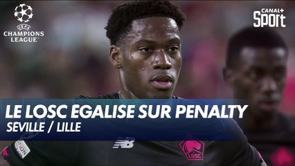 Le LOSC égalise sur penalty face à Séville