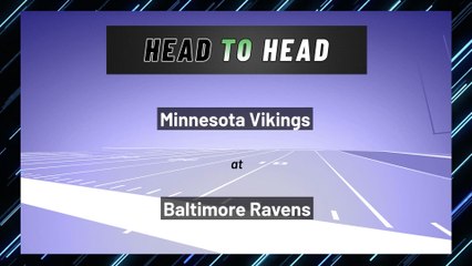 Minnesota Vikings at Baltimore Ravens: Over/Under