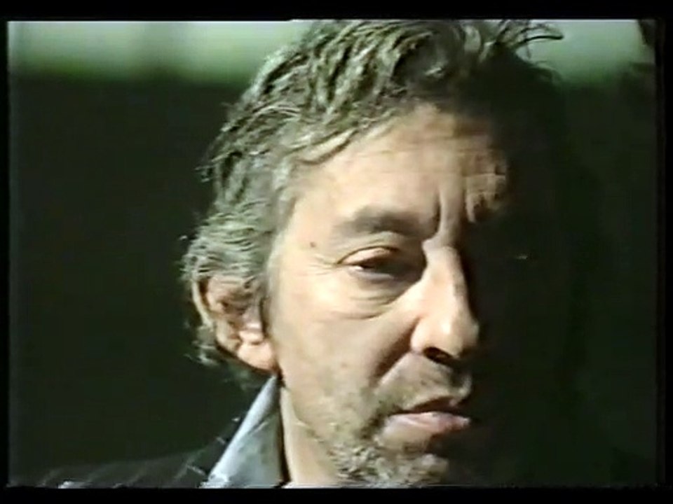 Serge Gainsbourg et Etienne Daho - 1987