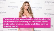 Larsa Pippen Sizzles In Black Bedazzled Lingerie & Wings As A Victoria’s Secret Angel