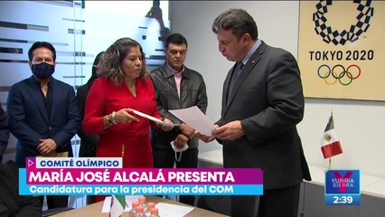 María José Alcalá presenta candidatura para la presidencia del COM