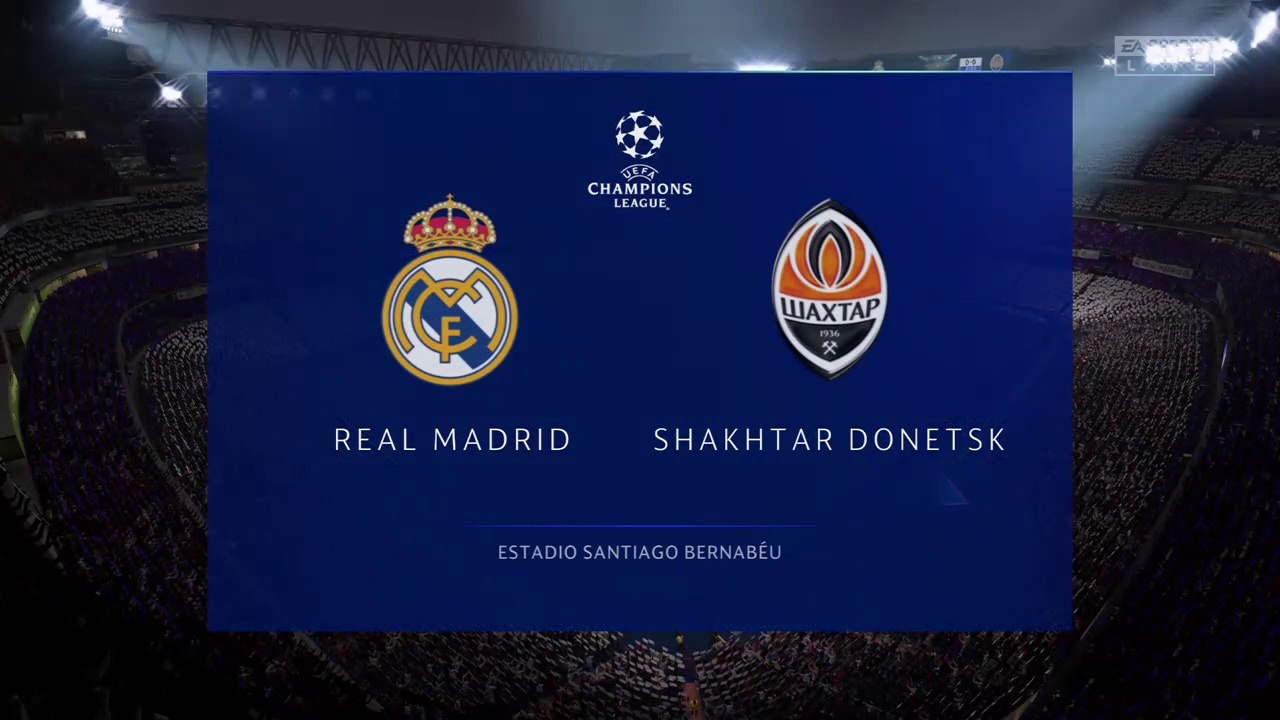 Real Madrid vs Shakhtar Donetsk || Champions League - 3rd November 2021 || Fifa 21