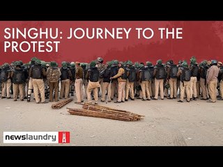 Journey to the Farmers Protest after increased barricading by police