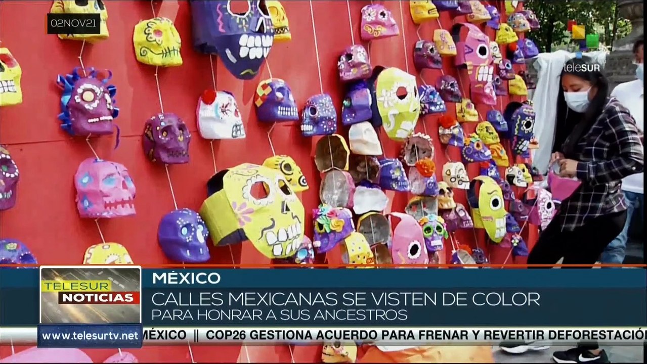 Continúan festejos por el Día de Muertos en México