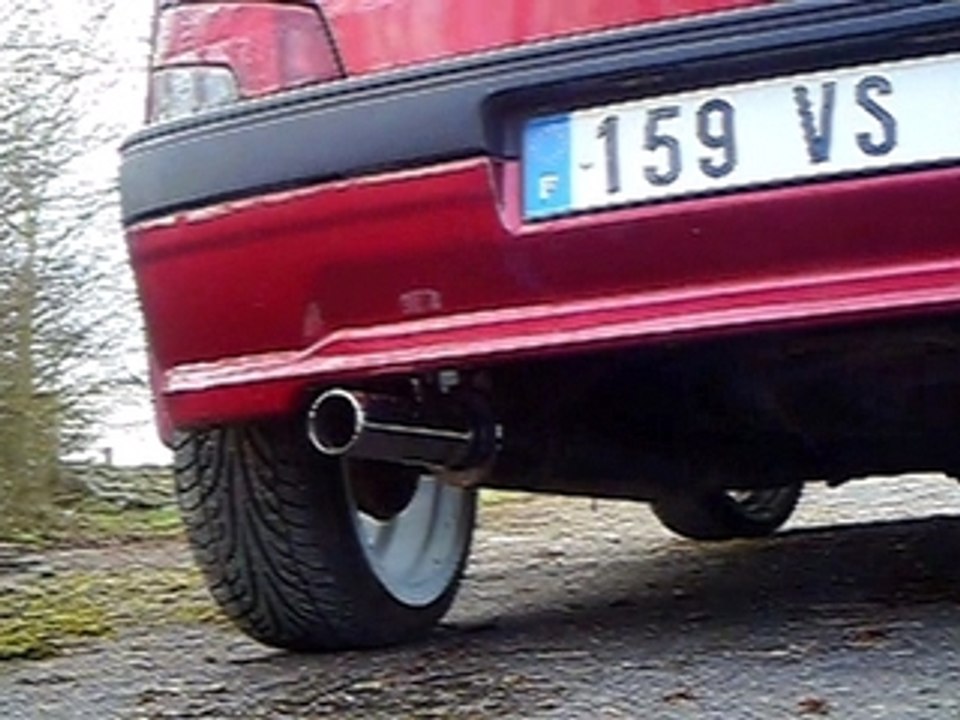 106 xsi le mans avec aac de 280°