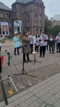 Rally For Better Long-Term Care Standards Held At Queen's Park
