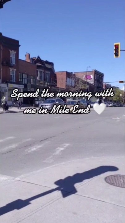Passez la journée avec moi dans le mile end