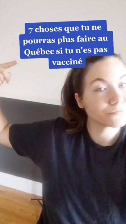 Ce que tu ne pourras pas faire si tu n'es pas vacciné