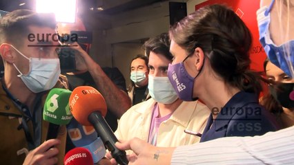 Irene Montero reitera el apoyo mostrado en redes a Ana Rosa Quintana