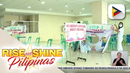 Pediatric vaccination sa Laguna, magsisimula na rin ngayong araw