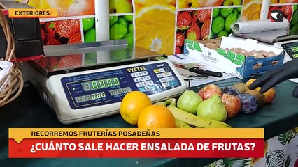 ¿Cuánto sale hacer ensalada de frutas?