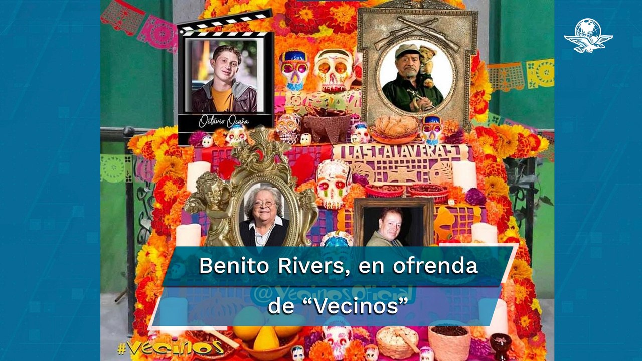 "Bienvenido Octavio Ocaña": Benito Rivers se suma a la ofrenda de "Vecinos"