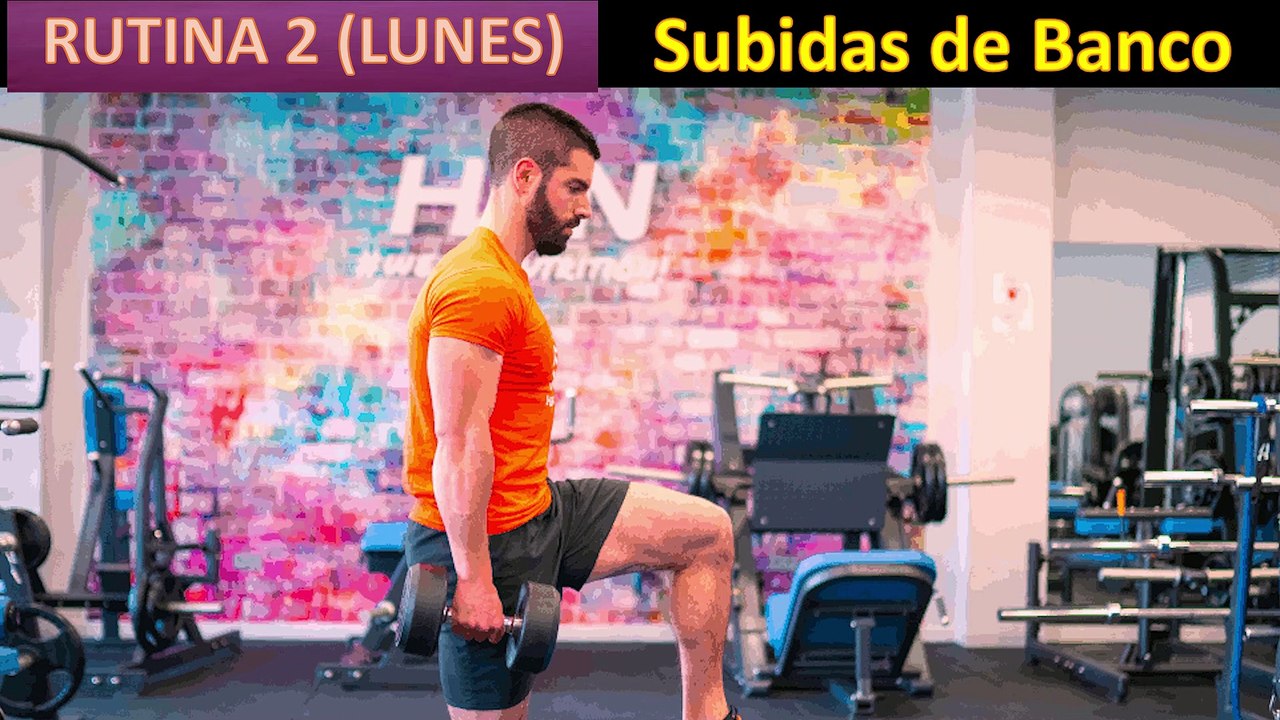 Ejercicios con Mancuernas Rutina 2