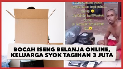 Viral Bocah Iseng Belanja Online COD, Keluarga Syok Total Tagihan Rp 3 Jutaan