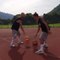 Duo Shows Amazingly Coordinated Tricks While Dribbling Basketballs