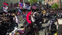 شاهد: دراجون في مظاهرة حاشدة ضد إلزامية لقاحات كوفيد-19 في نيوزيلندا