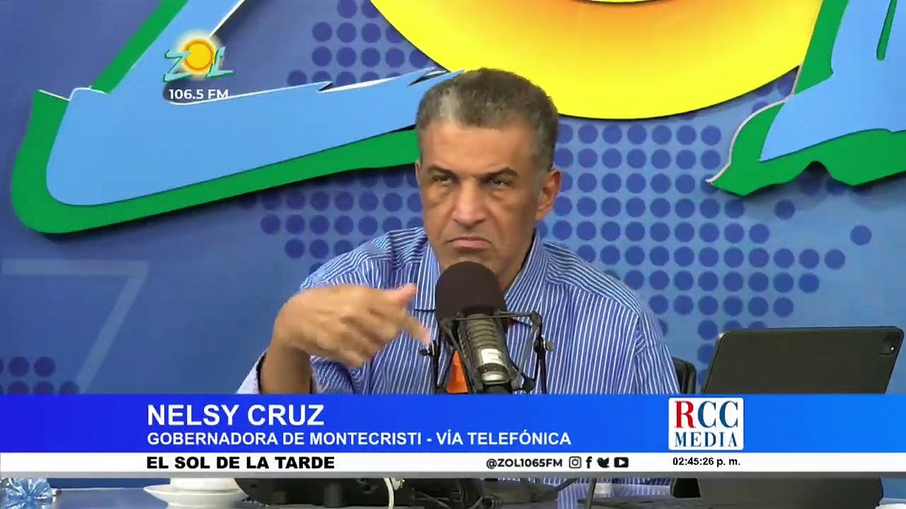 Nelsy Milagros Cruz Gobernadora de Montecristi aclara situación construcción del mirador del morro