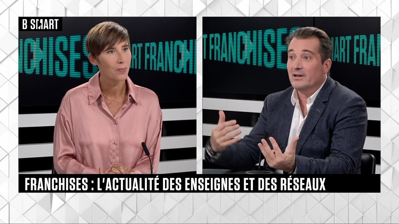 SMART FRANCHISES - L'interview de Christophe Chaperon (Laiterie Gilbert) et Ludivine Passicos (Laiterie Gilbert) par Karine VERGNIOL