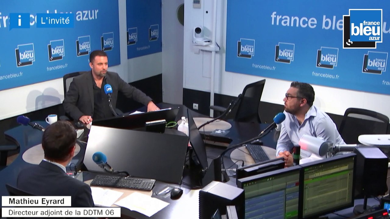 Mathieu Eyrard, directeur adjoint dans les Alpes Maritimes de la Direction départementale des territoires et de la mer (DDTM)