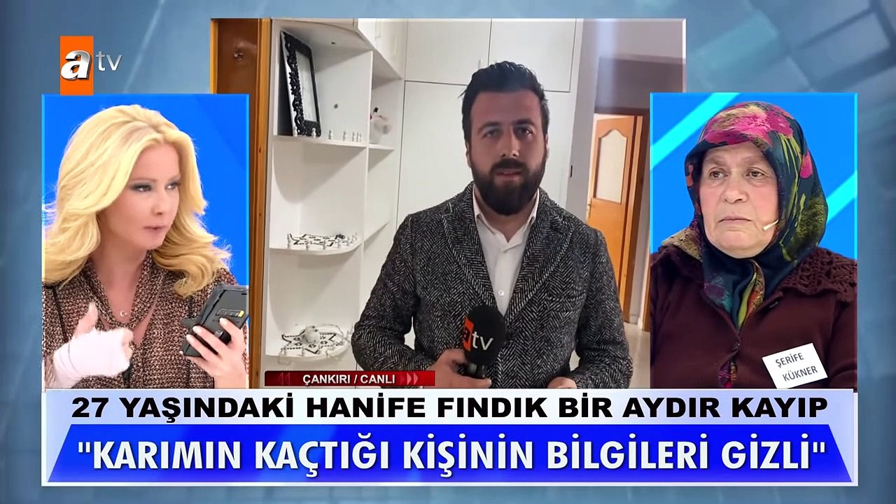 Müge Anlı'da sorulara cevap vermek istemeyen konuk kendini odaya kilitledi