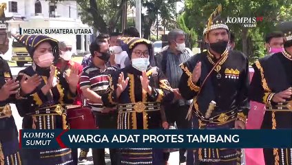 Masyarakat Adat Gelar Unjuk Rasa Protes Tambang PT Dairi Prima Mineral