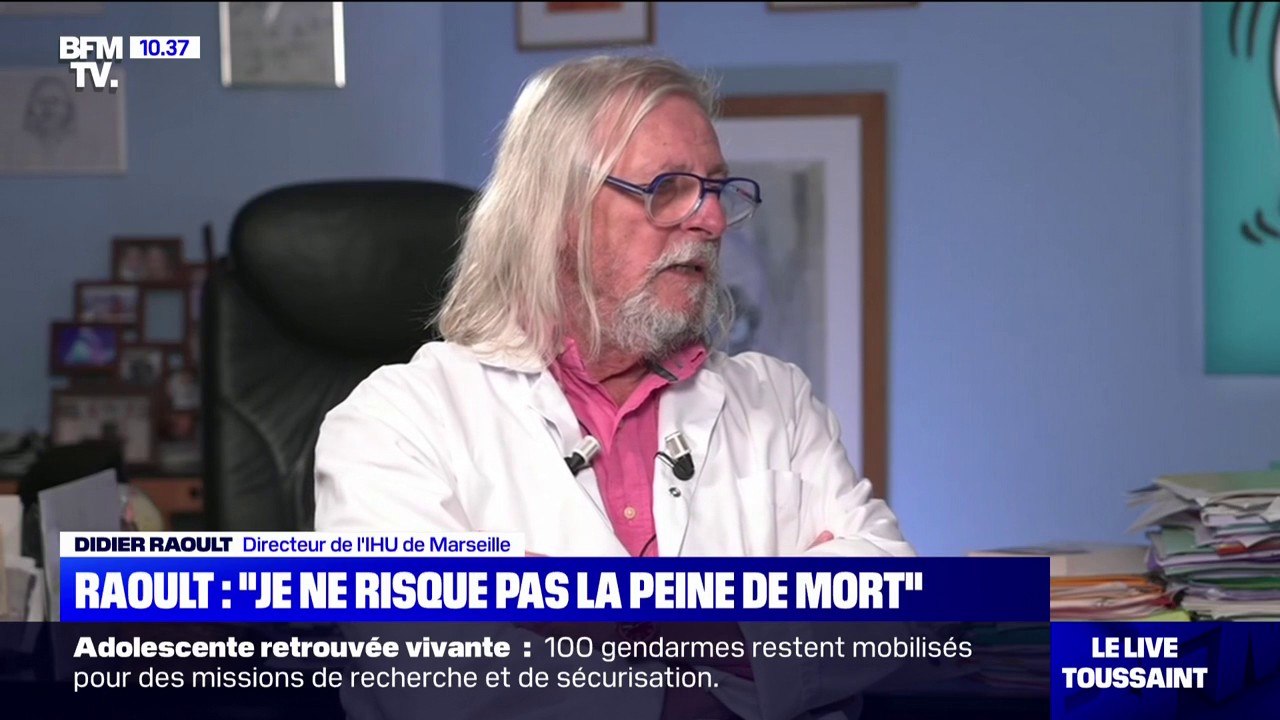 Convocation devant le Conseil de l'Ordre des médecins: pour Didier Raoult, "c'est le procès de la réussite"