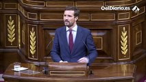 Casado pide a Sánchez imite a Polonia y despliegue al Ejército en la frontera con Marruecos