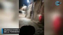 Inundaciones en el municipio de Fornalutx a causa de la tormenta Blas