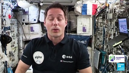 COP26: French astronaut recounts seeing natural disasters from space
