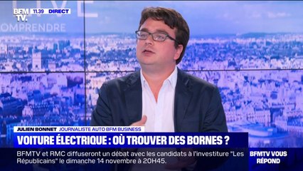 Voiture électrique: comment trouver des bornes de recharge ? BFMTV répond à vos questions