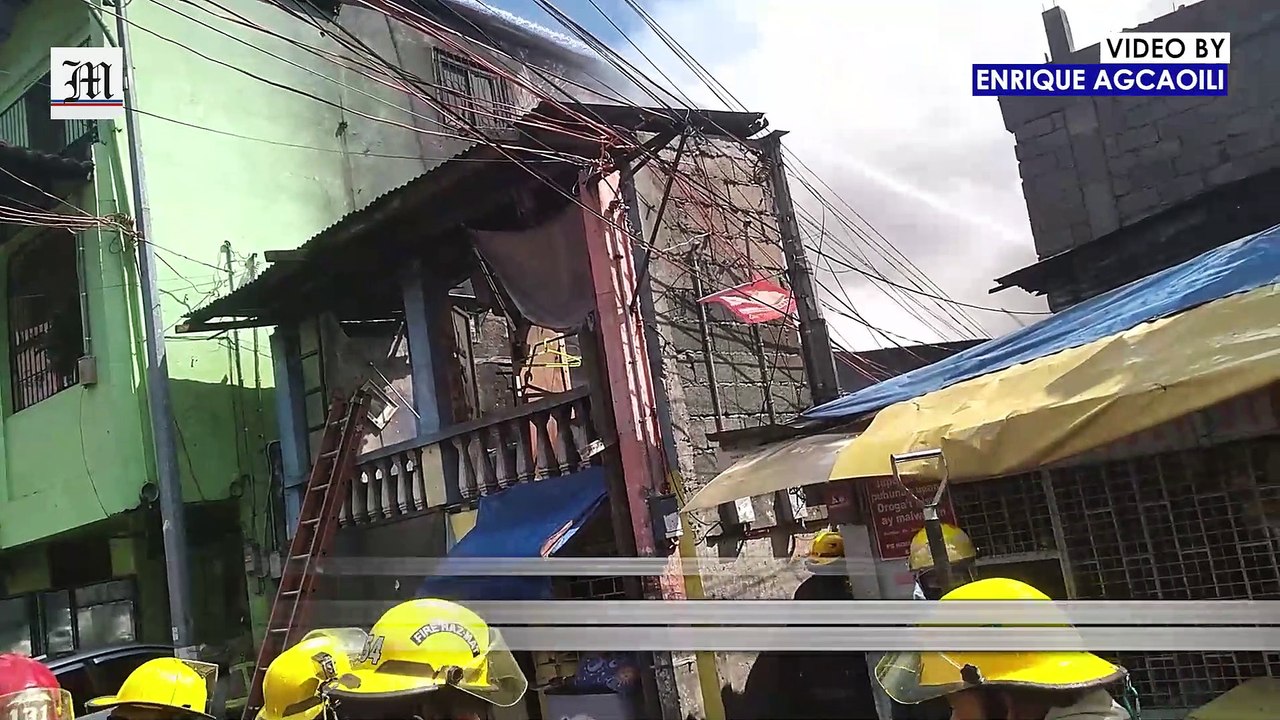 LOOK: House on fire