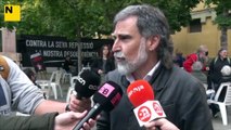 El president d'Òmnium, Jordi Cuixart, reclama a la Generalitat que retiri l'acusació.