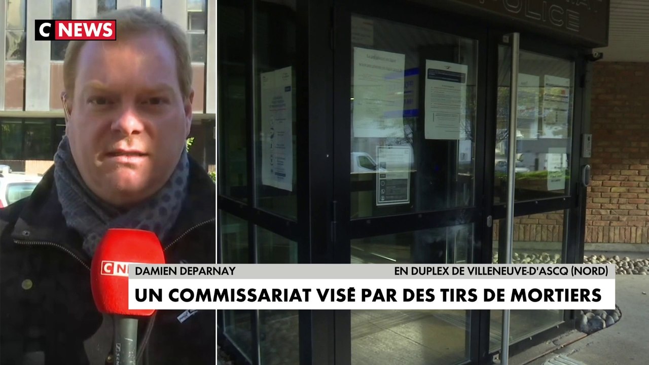 Villeneuve-d'Ascq : le commissariat visé par des tirs de mortiers