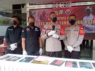 Polres Tangerang Kota Tangkap RM Penusuk AS Pedagang Sembako