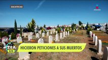 Panteones en Zacatecas volvieron a abrir en Día de Muertos