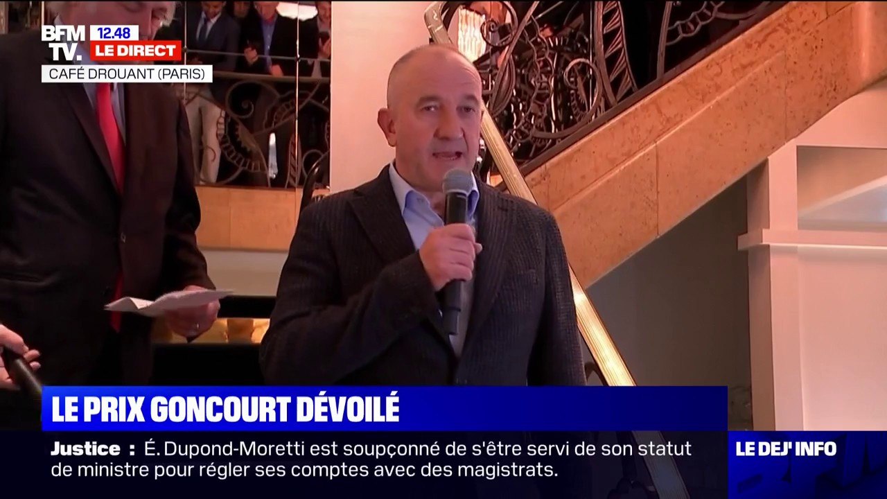 Le prix Goncourt 2021 a été attribué à Mohamed Mbougar Sarr pour son livre "La plus secrète mémoire des hommes"