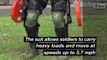Taiwan Military Unveils a Battery Powered Exoskeleton To Help Soldiers in the Field