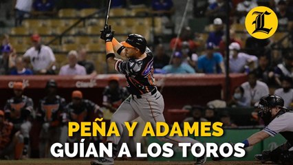 Peña y Adames guían a los Toros