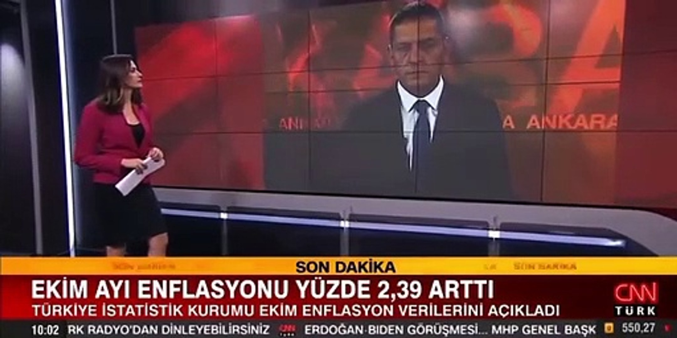 CNN Türk muhabiri, canlı yayında elindeki kağıtları yere fırlattı! -  Dailymotion Video