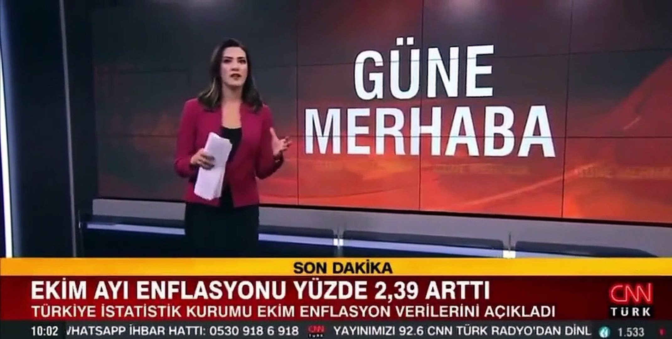 Görüntüden alınmayan CNN Türk muhabiri, canlı yayında elindeki kağıtları  yere fırlattı - Dailymotion Video