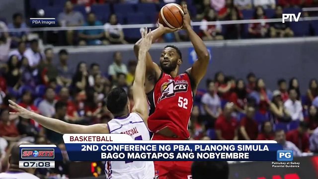 2nd conference ng PBA, planong simulan bago magtapos ang Nobyembre #PTVSports