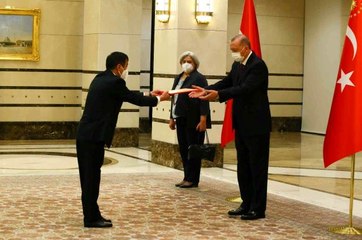 Son dakika! Cumhurbaşkanı Erdoğan, Ukrayna Büyükelçisi Bodnar'ı kabul etti