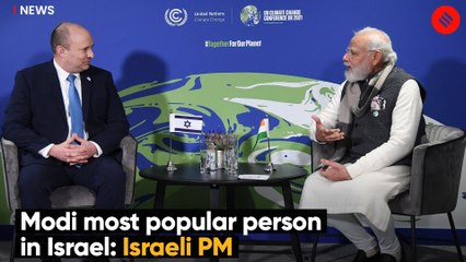 Modi most popular person in Israel: Israeli PM
