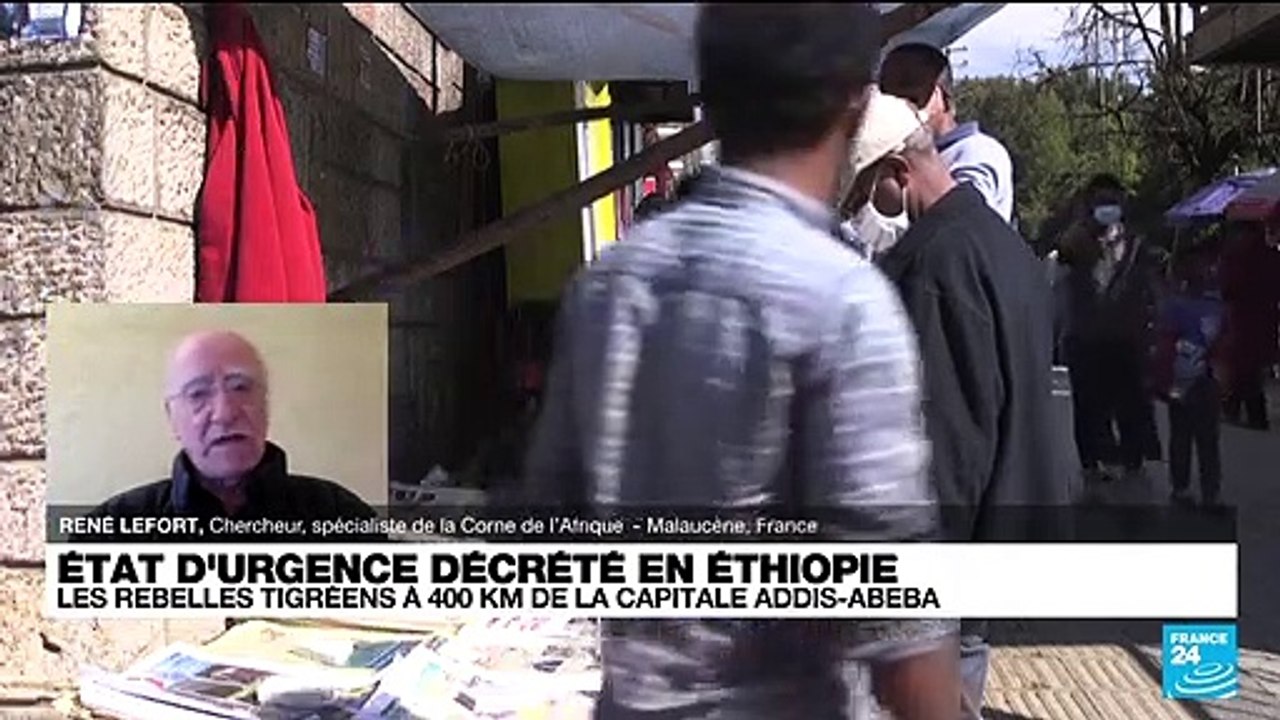 Éthiopie : l'offensive des rebelles tigréens menace la ville d'Addis-Abeba