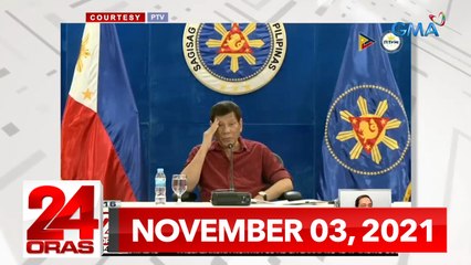 24 Oras Express: November 3, 2021 [HD]