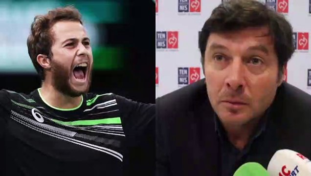 ATP - Rolex Paris Masters 2021 - Sébastien Grosjean, le capitaine de l'équipe de France de Coupe Davis : Hugo Gaston est intelligent, il sent le jeu !