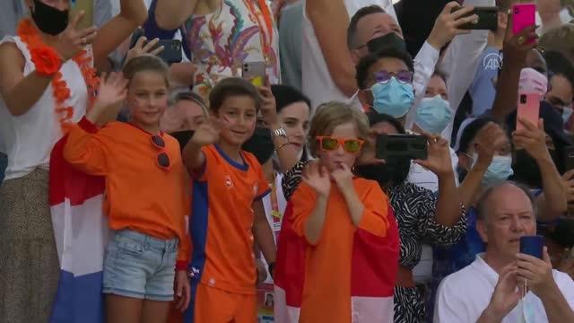 Hollanda Kralı Willem-Alexander, Expo 2020 Dubai'deki Hollanda Pavilyonunun açılışına katıldı